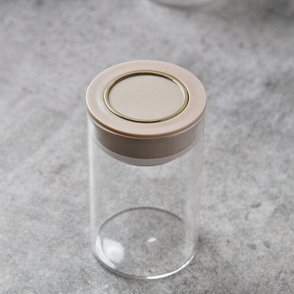 AuraSpin Pantry Jar - Set of 6 airtight glass containers