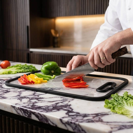 ComfortSlice Glass Chopping Board