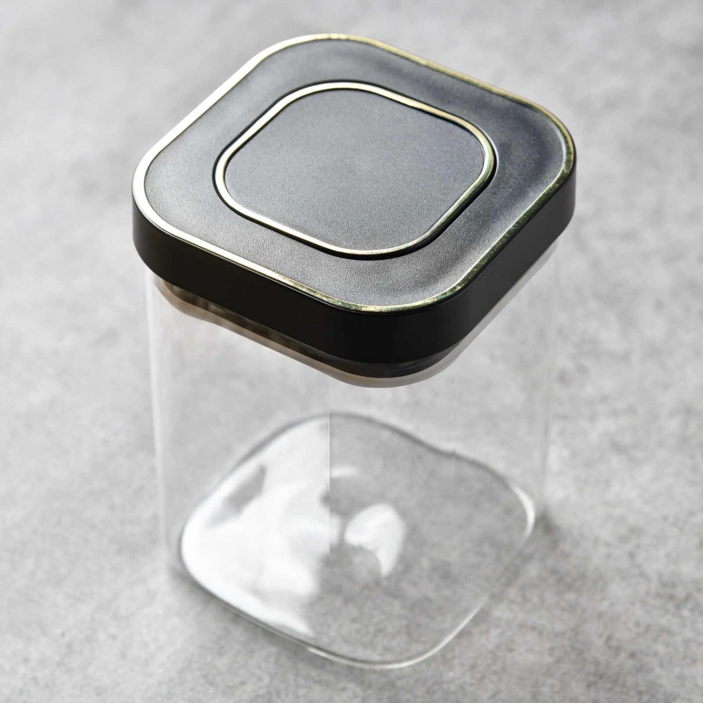 Aura Spin Caddy airtight glass Jar Carousel - Set of 4