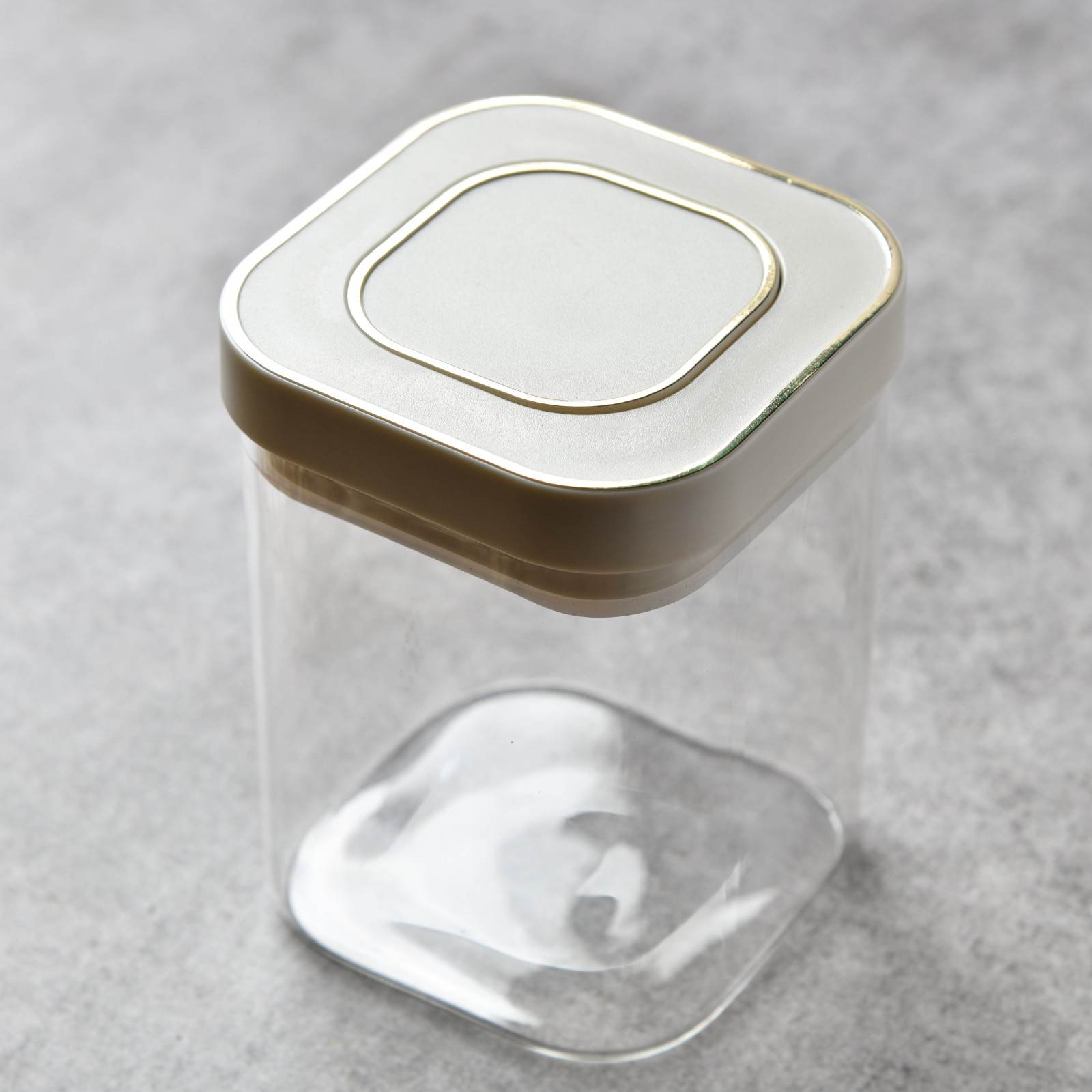 Aura Spin Caddy airtight glass Jar Carousel - Set of 4