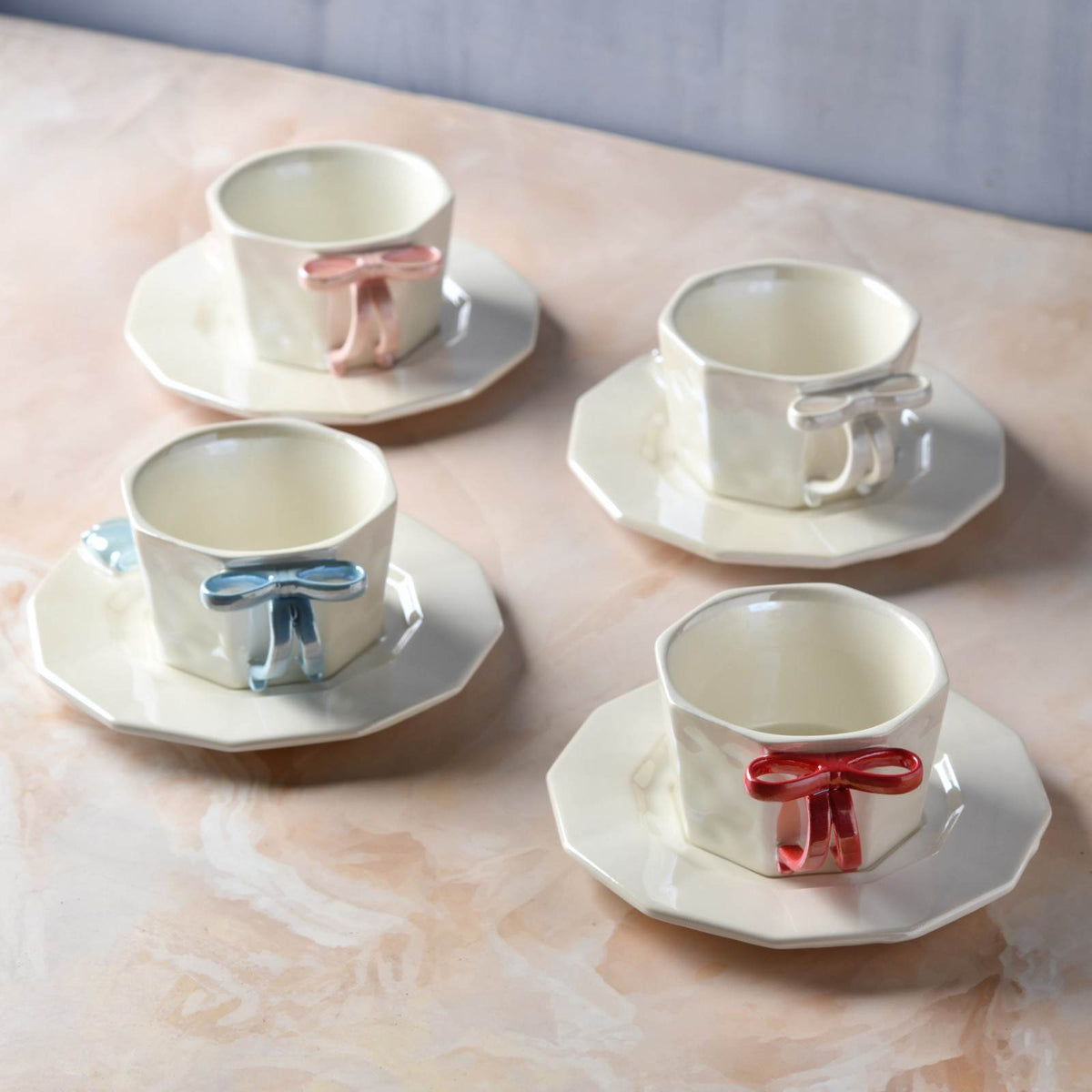 PearlBow Cup & Saucer - 200 ml