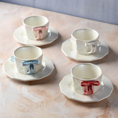 PearlBow Cup & Saucer - 200 ml