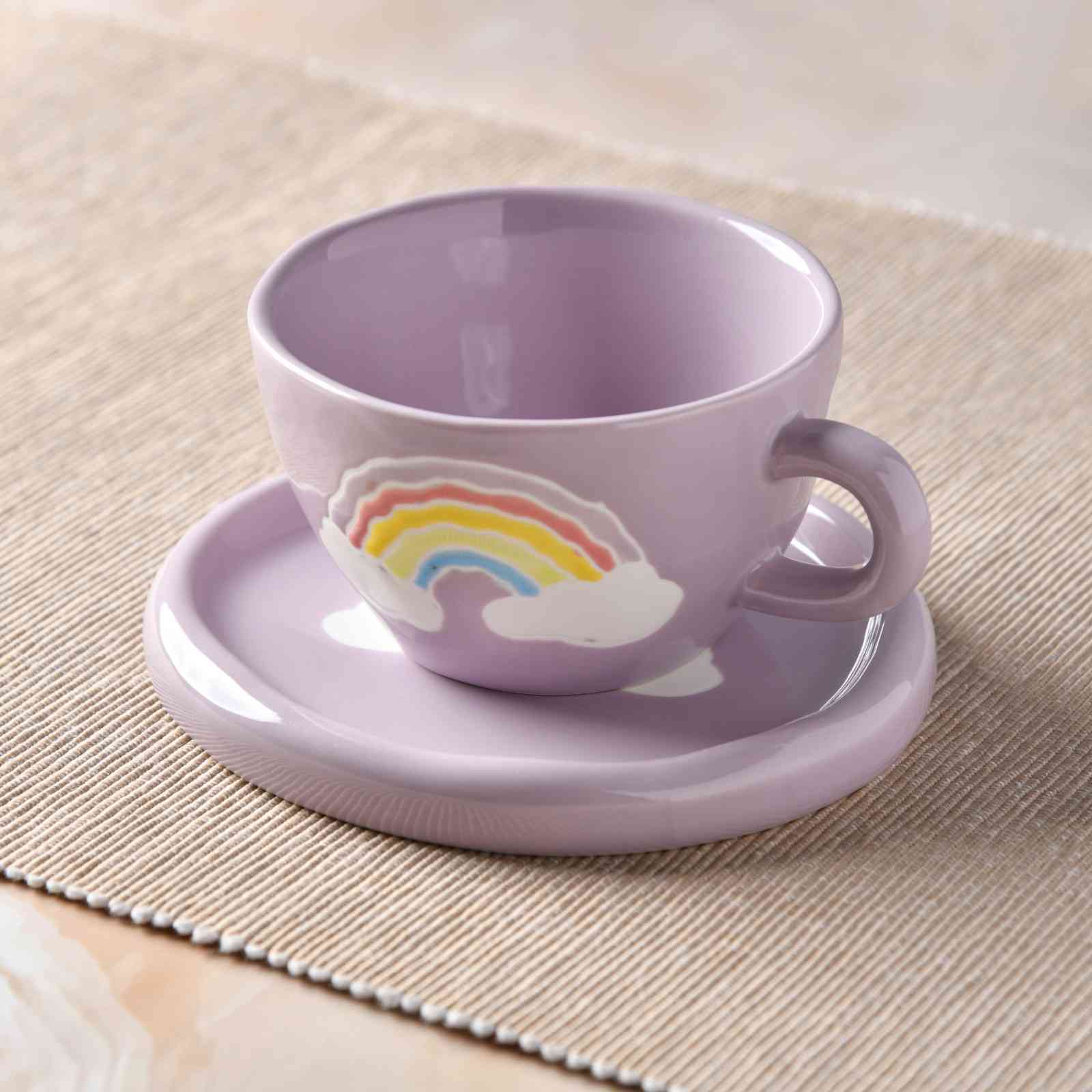 PastelRainbow cup and saucer - 250ml