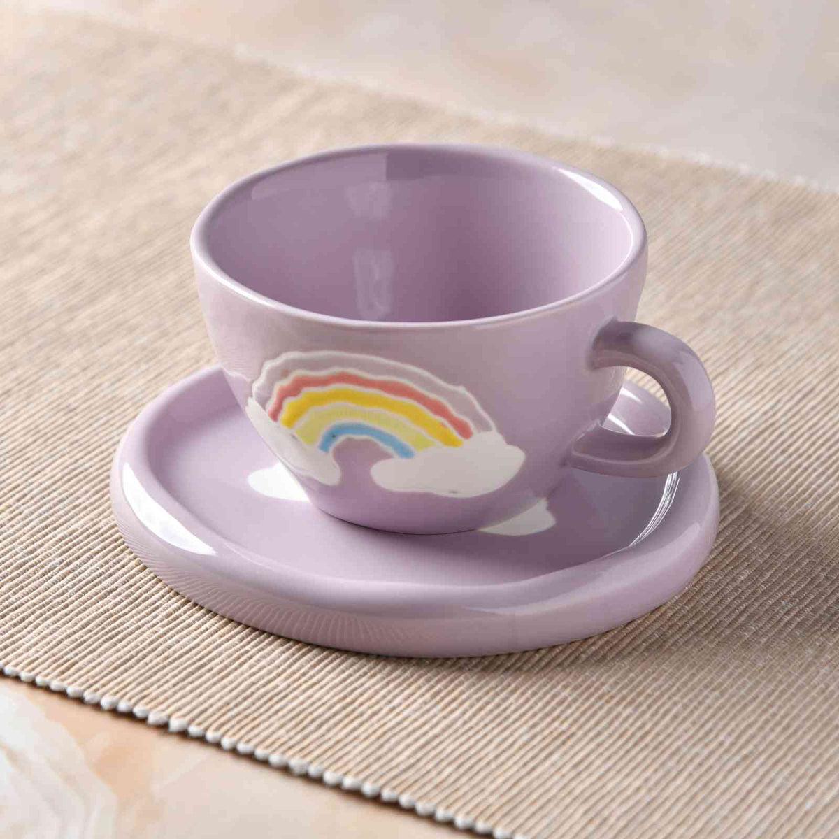 PastelRainbow cup and saucer - 250ml