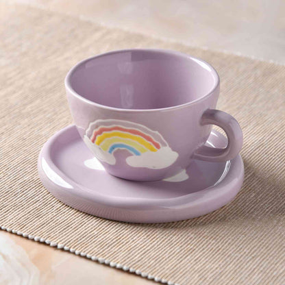 PastelRainbow cup and saucer - 250ml