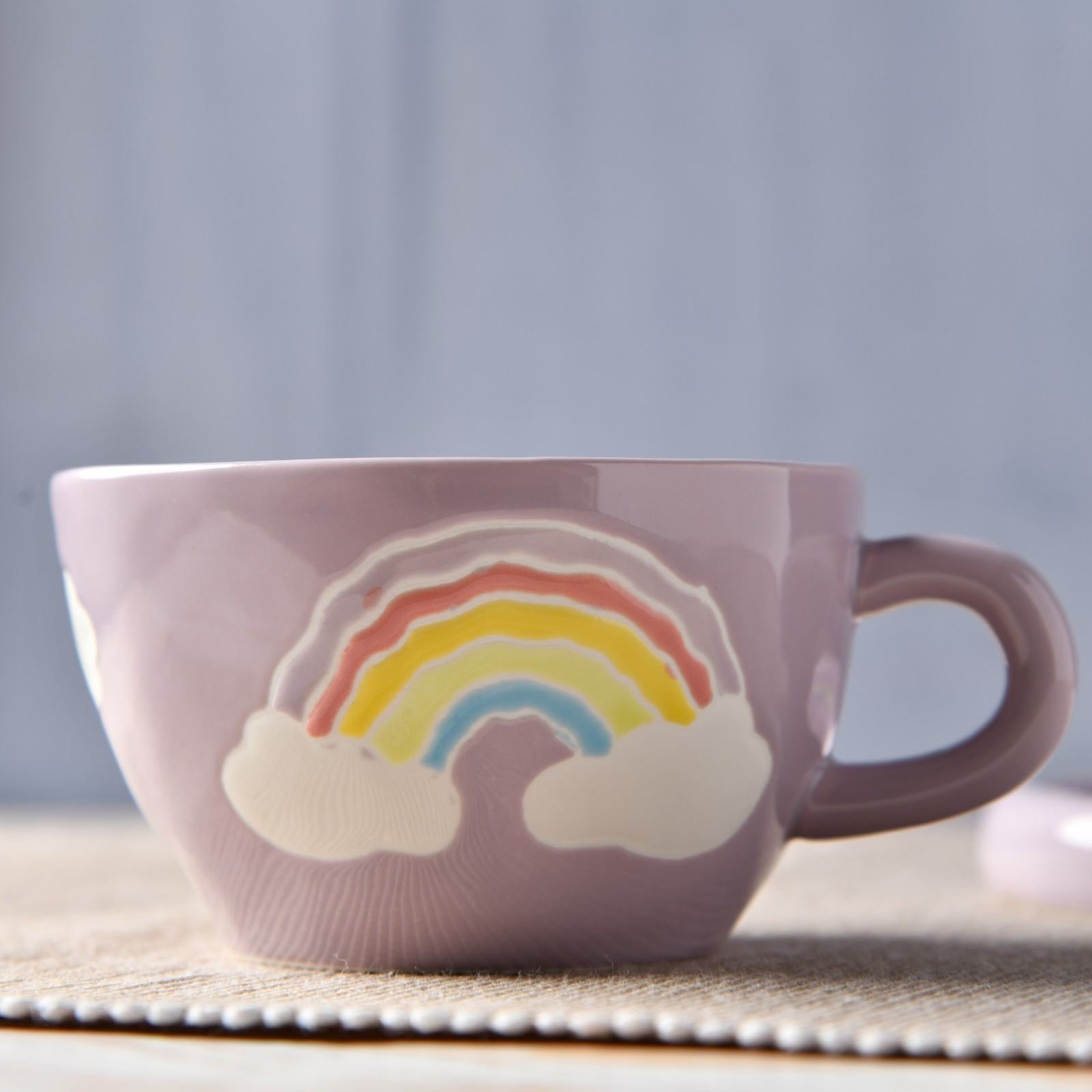 PastelRainbow cup and saucer - 250ml