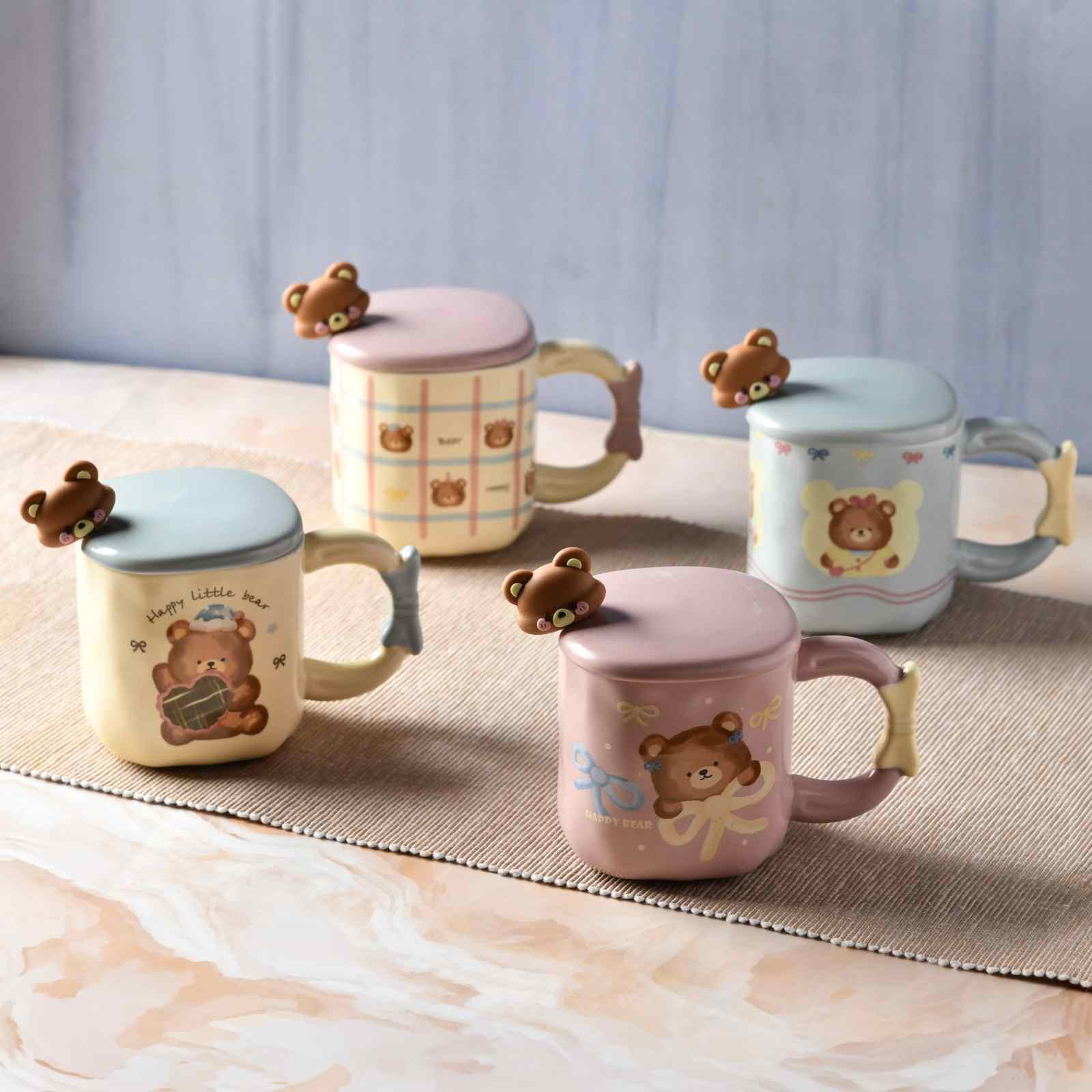 Ted Bear Lidded Mug