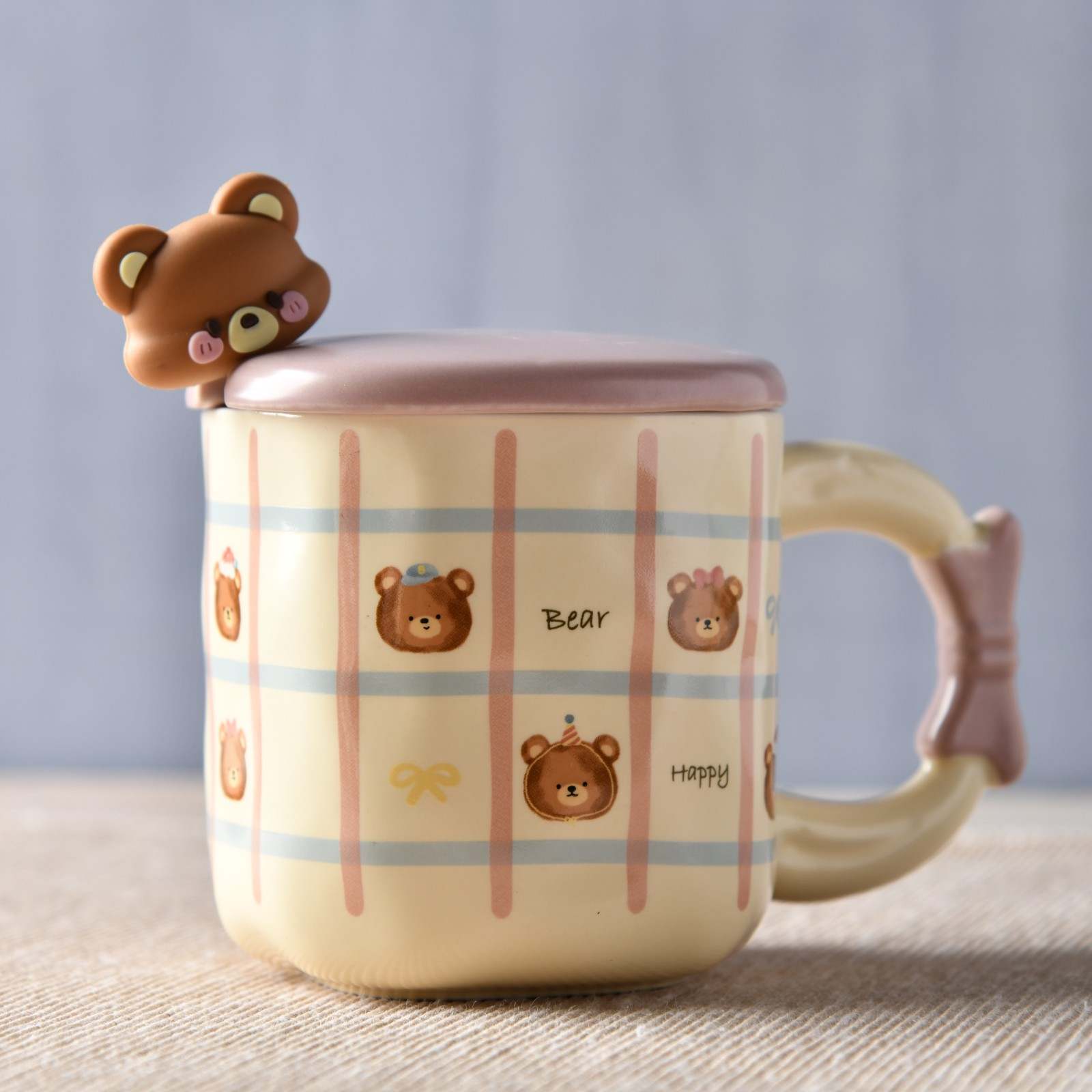 Ted Bear Lidded Mug