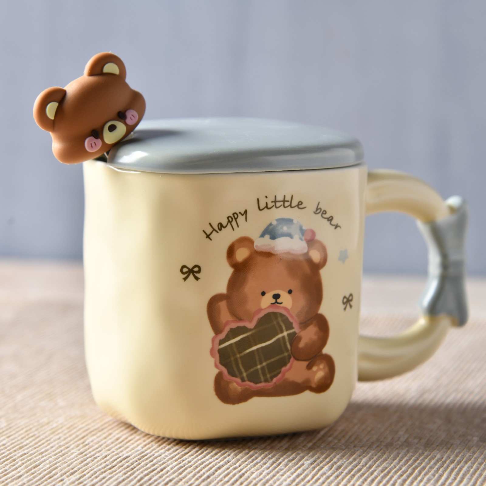 Ted Bear Lidded Mug