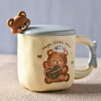 Ted Bear Lidded Mug