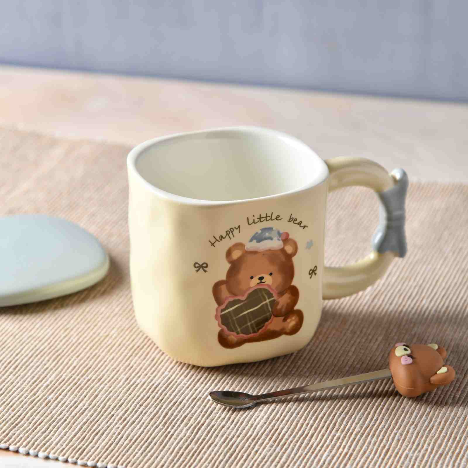 Ted Bear Lidded Mug