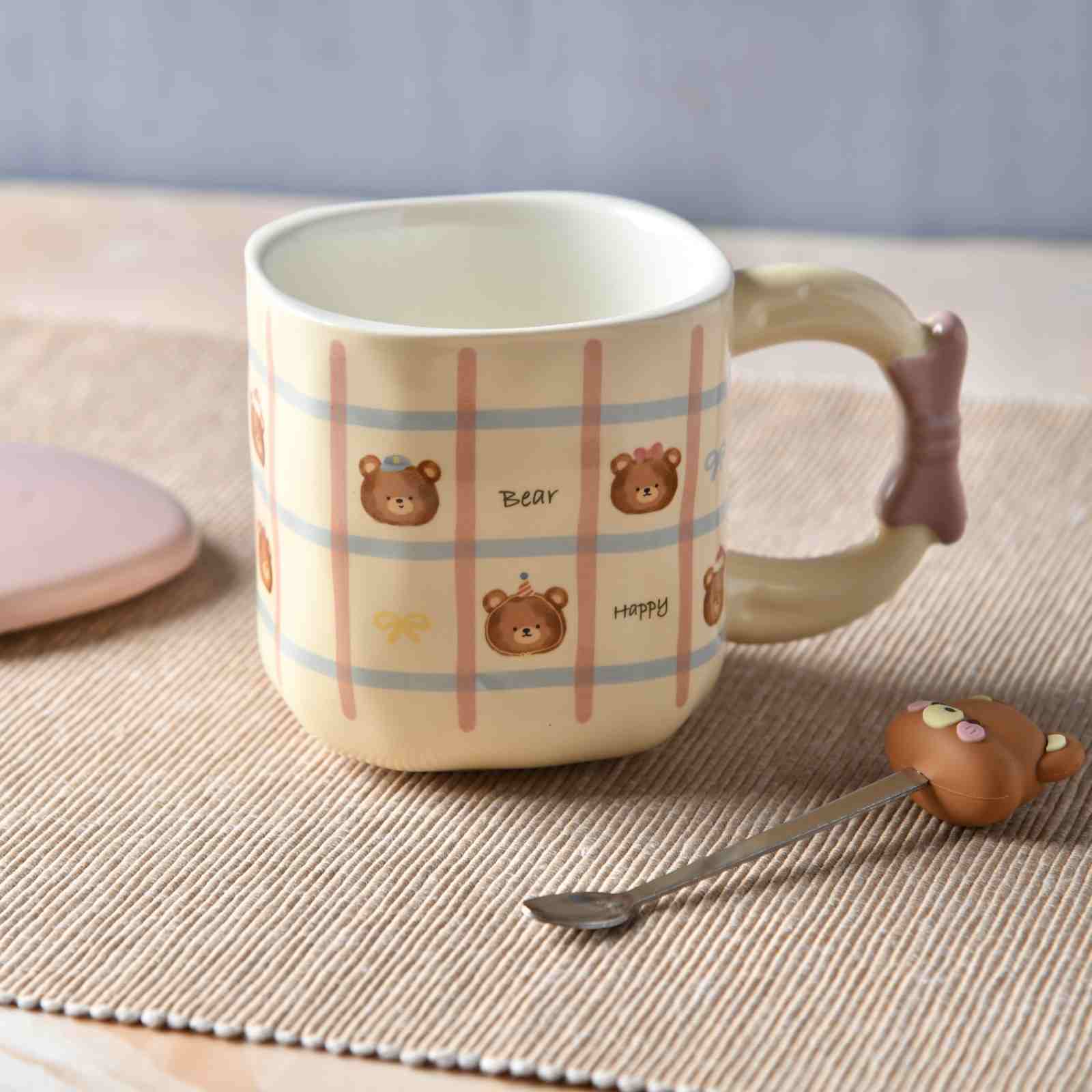 Ted Bear Lidded Mug