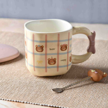 Ted Bear Lidded Mug