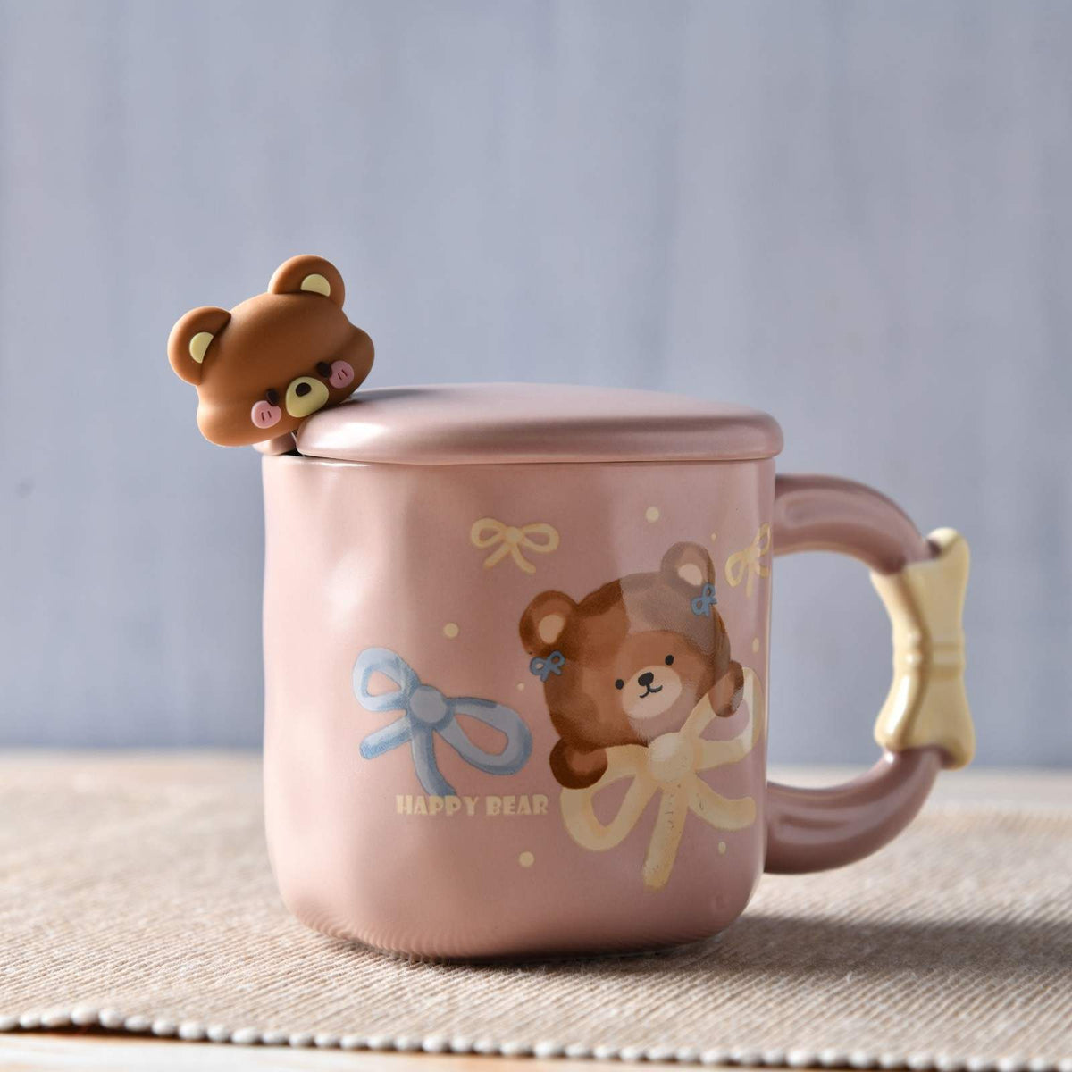 Ted Bear Lidded Mug