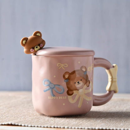 Ted Bear Lidded Mug