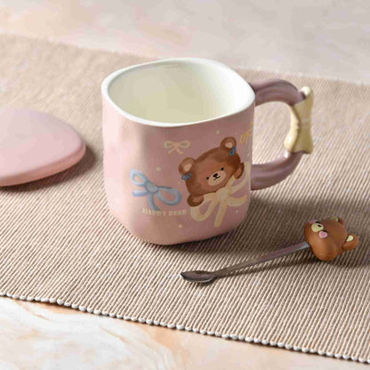 Ted Bear Lidded Mug