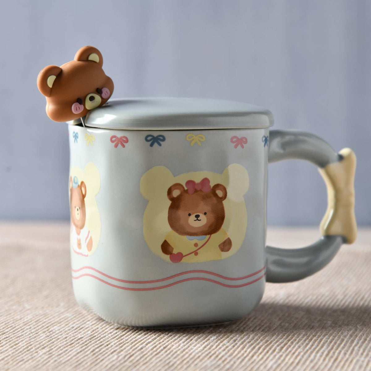 Ted Bear Lidded Mug