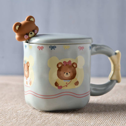 Ted Bear Lidded Mug