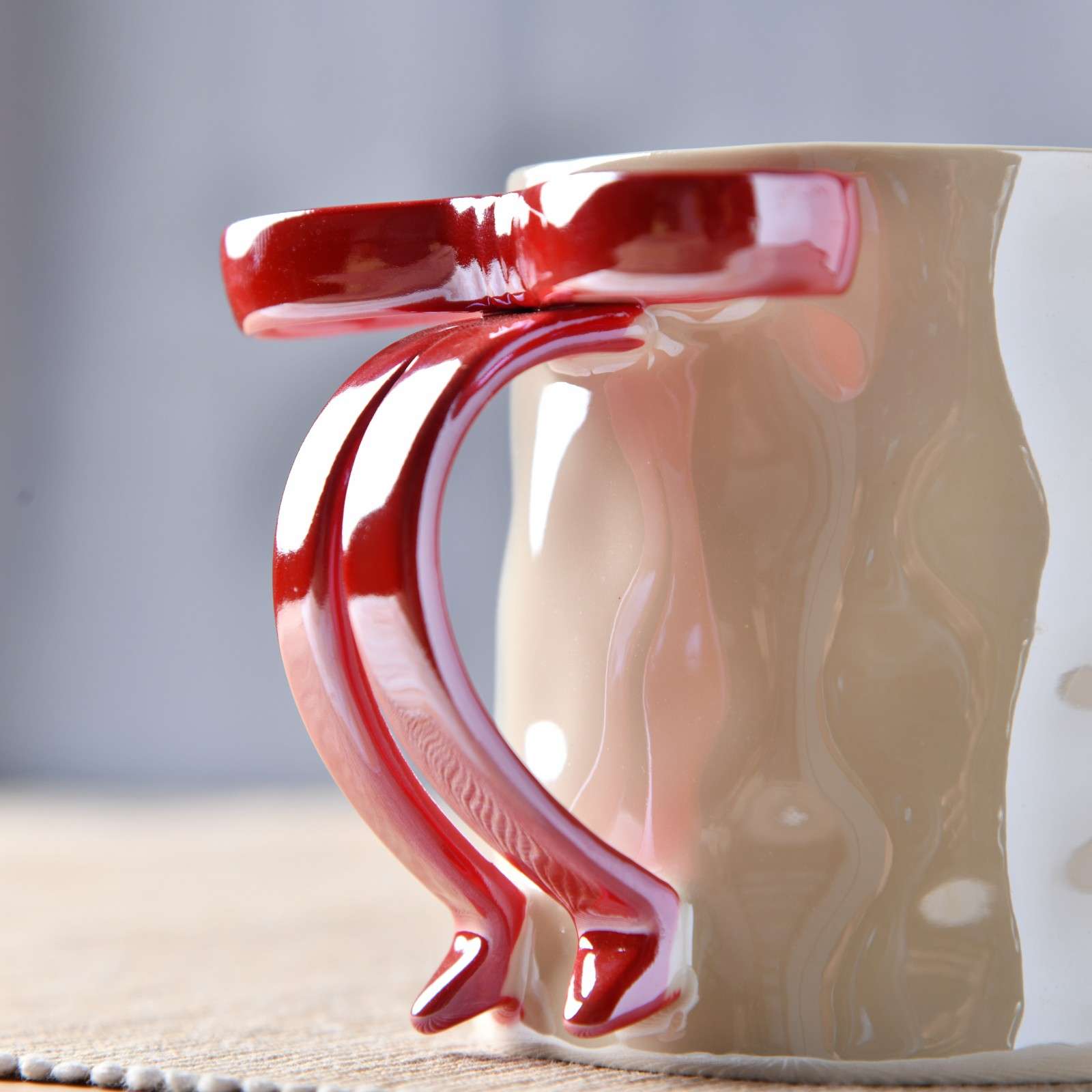 PearlBow Handle mug - 350ml