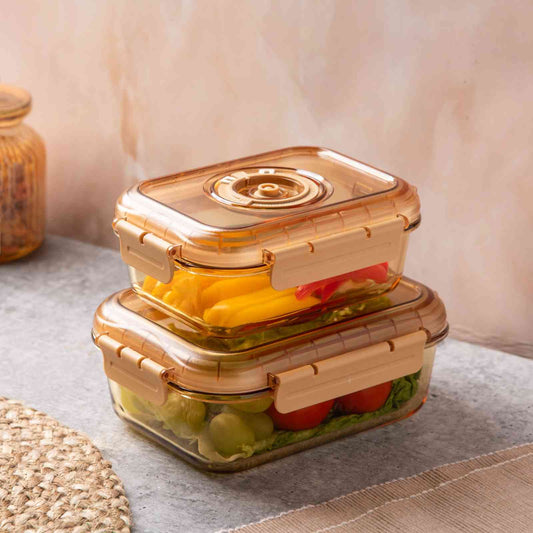 AmberGlow Duo Tub Set of 2 Containers