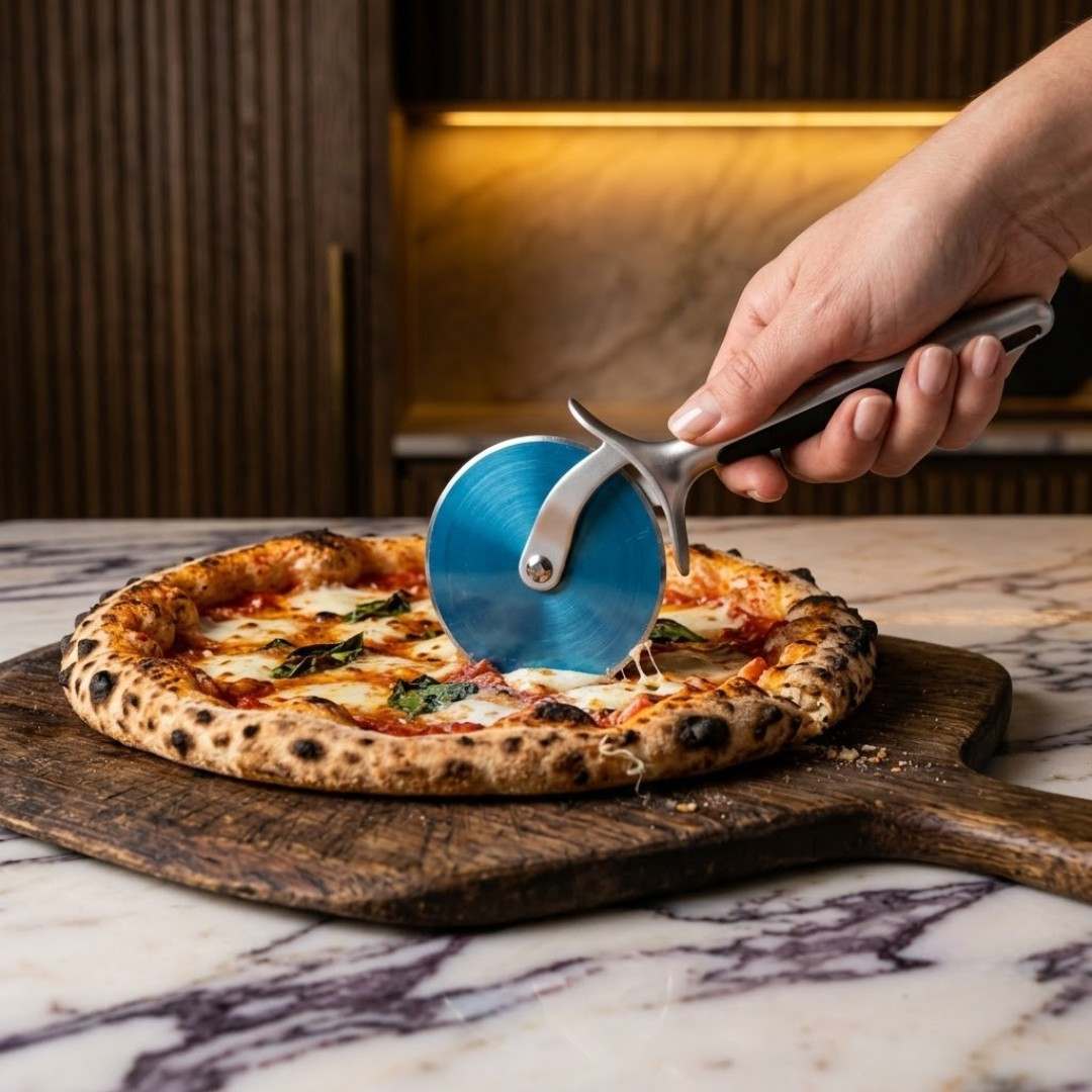 SliceCraft Stainless Steel Pizza Cutter