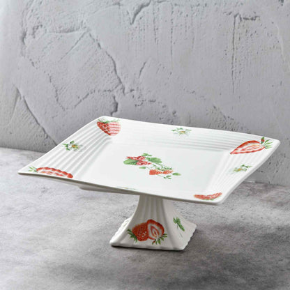 Vintage strawberry Garden Cake/Dessert Stand