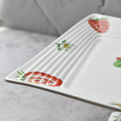 Vintage strawberry Garden Cake/Dessert Stand