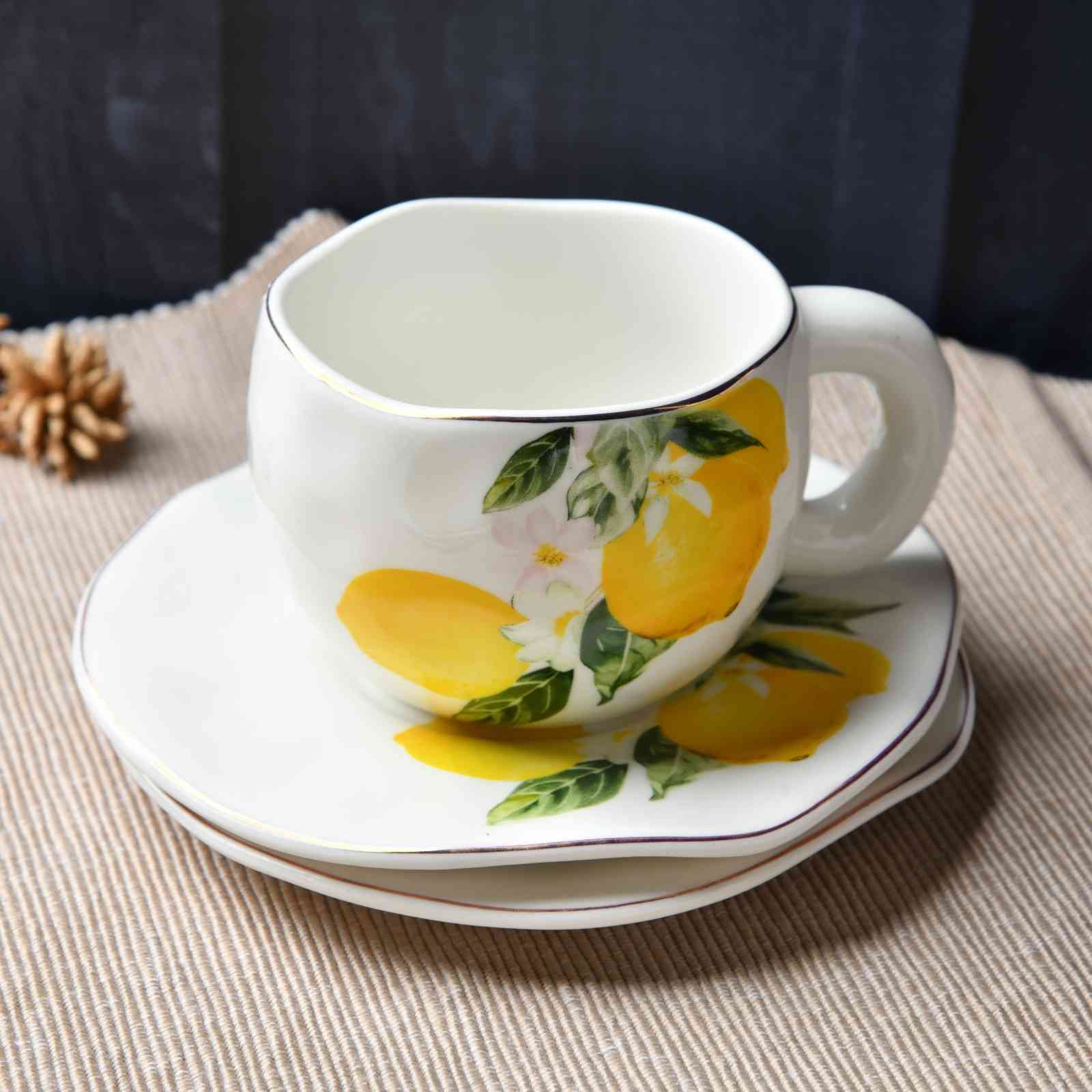 Amalfi Lemon Afternoon Tea Set