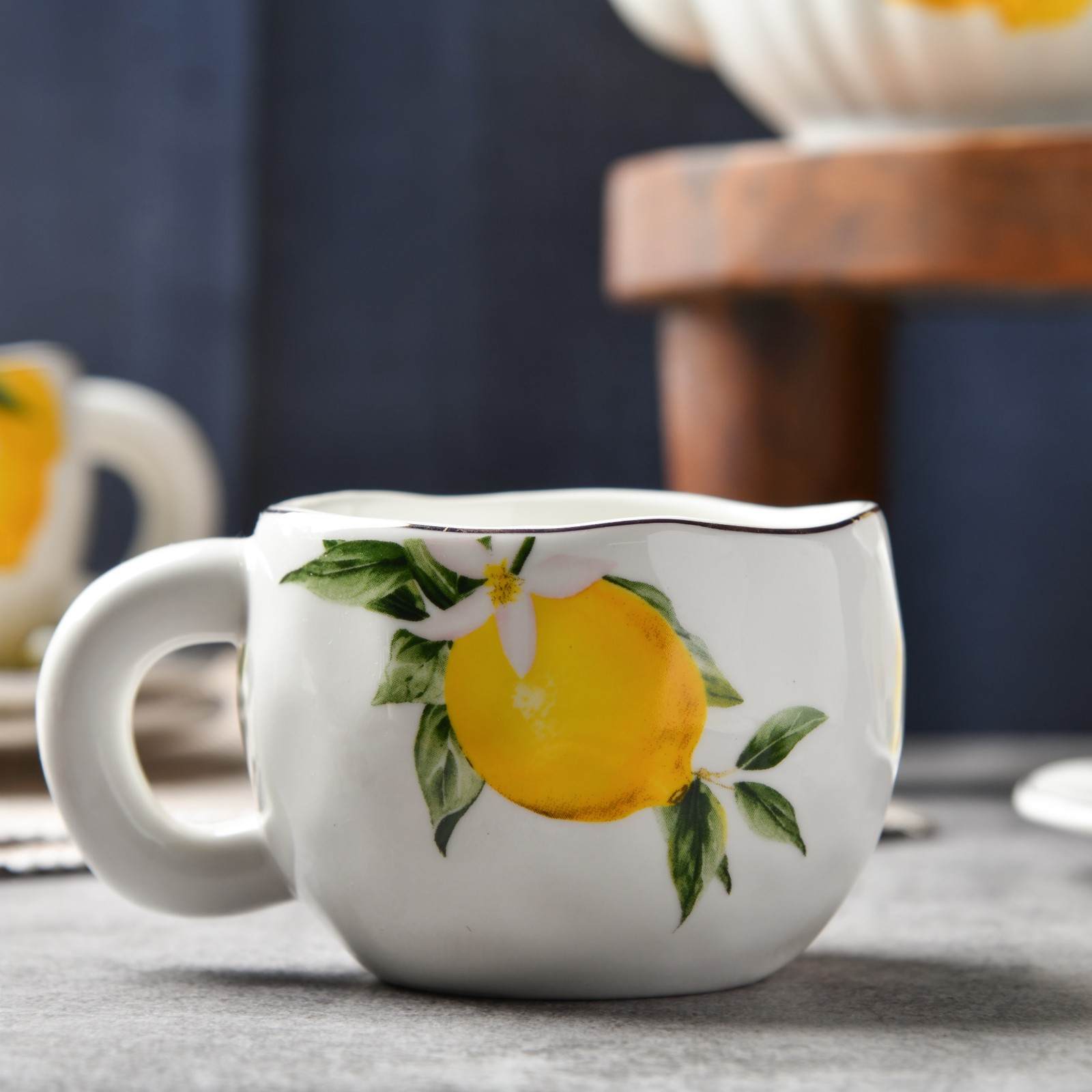 Amalfi Lemon Afternoon Tea Set