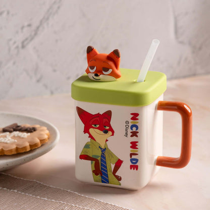 Nick & Judy Kids Tumbler with Lid and Straw - 450ml