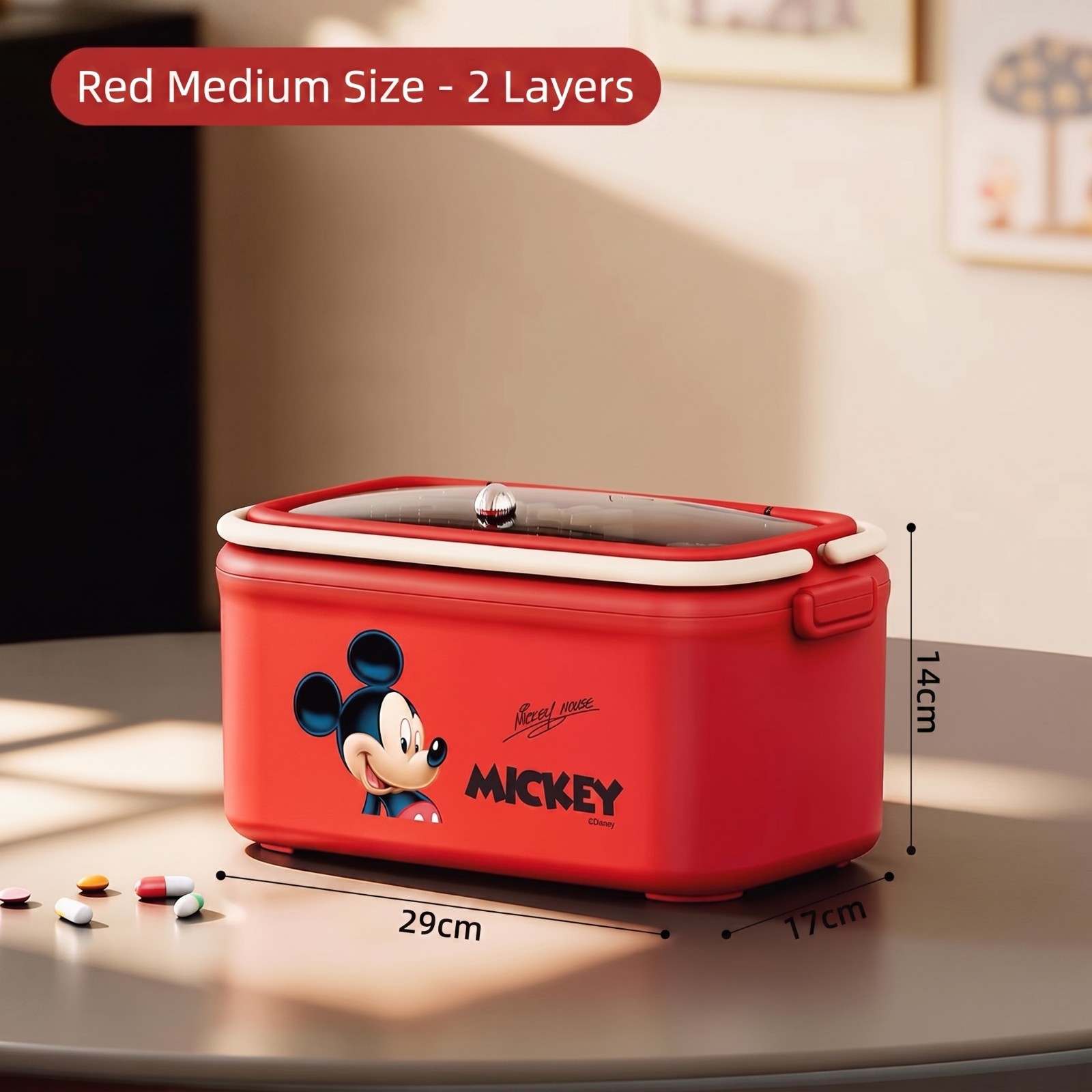 PlayCare Mickey 2-Tier Organizer