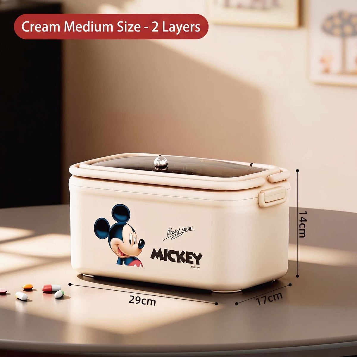 PlayCare Mickey 2-Tier Organizer