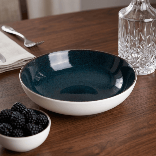 Sapphire Collection - Blue - Serving Bowl - 7 inch