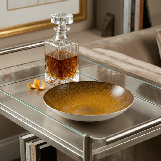 prdct_Sapphire Collection - Yellow - Shallow Bowl - 10 inch
