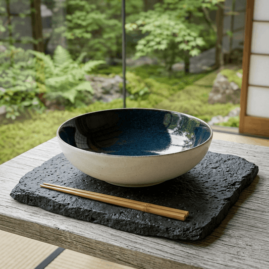Sapphire Collection - Blue - Serving Bowl - 8 inch