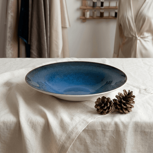Sapphire Collection - Blue - Pasta Bowl - 10 inch