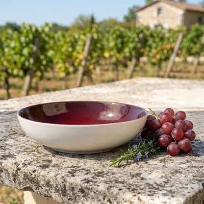 Sapphire Collection - Red - Serving Bowl - 7 inch