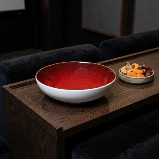 prdct_Sapphire Collection - Red - Serving Bowl - 7 inch