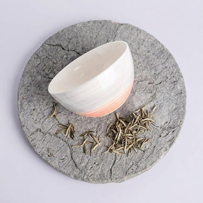 Rainbow Collection - Grey+Pink - Small Bowl - 4.5 inch