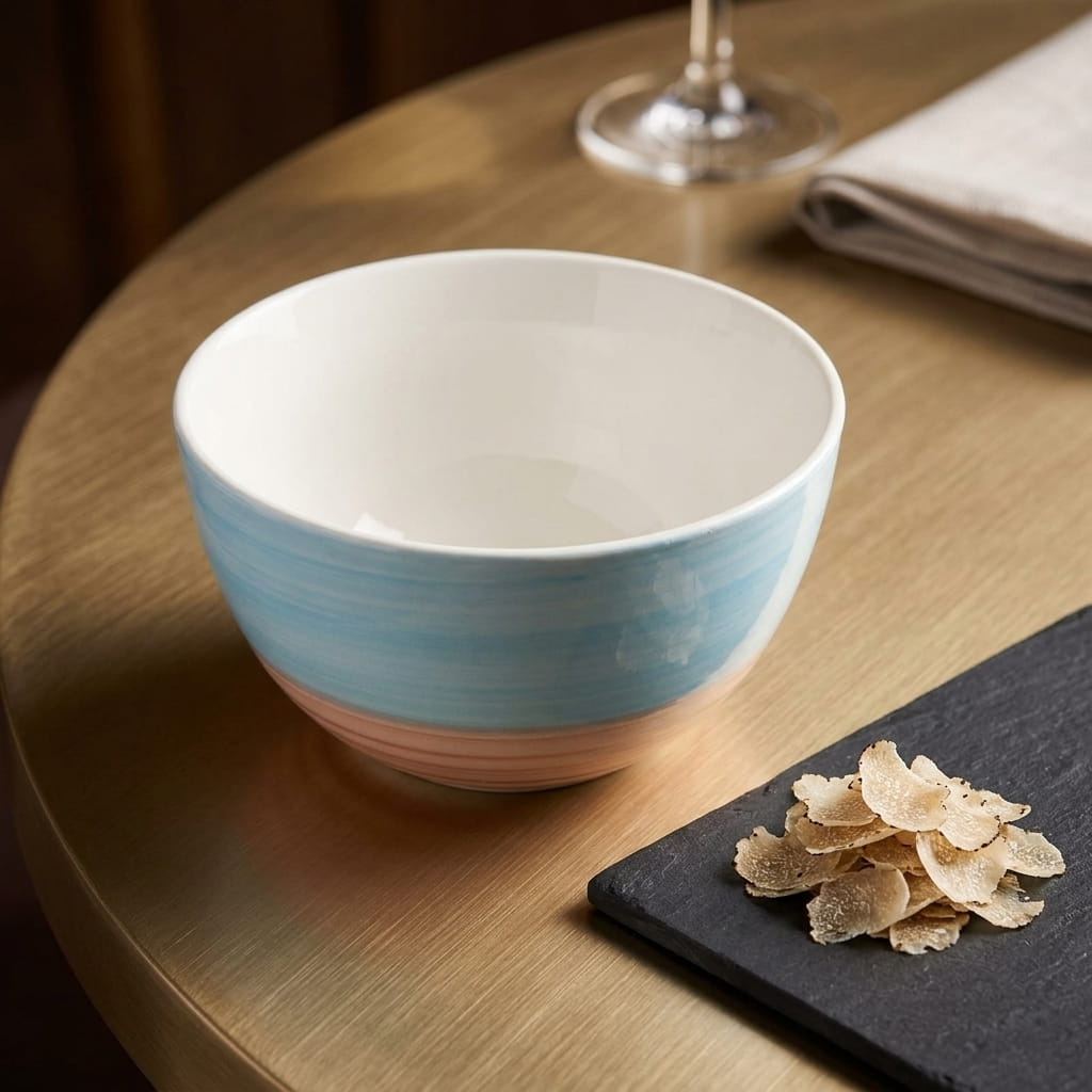 Rainbow Collection - Pink+Blue - Small Bowl - 4.5 inch
