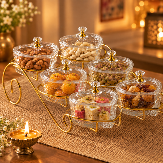 Golden Heart Snack Set