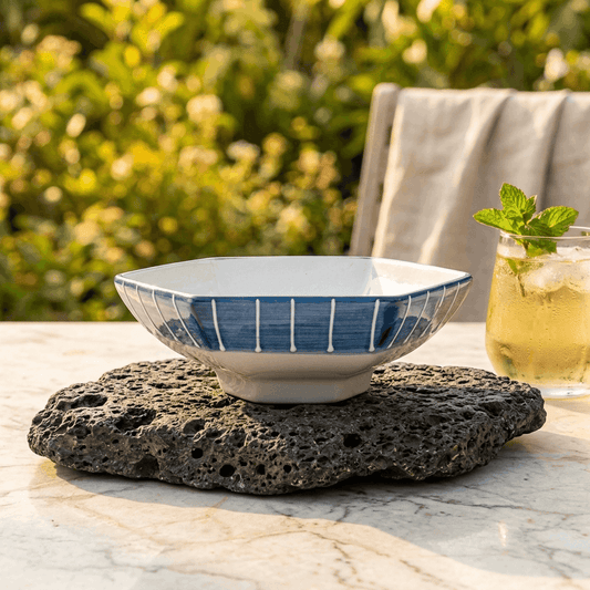 Amalfi - Hexagonal Bowl - 5.5 inch