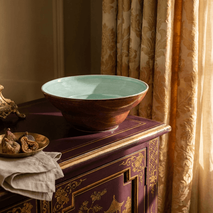 Burgundy Bliss - Pasta Bowl - 8 inch