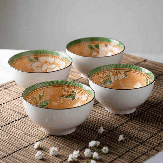 Camellia Grace Bowls - Set of 4