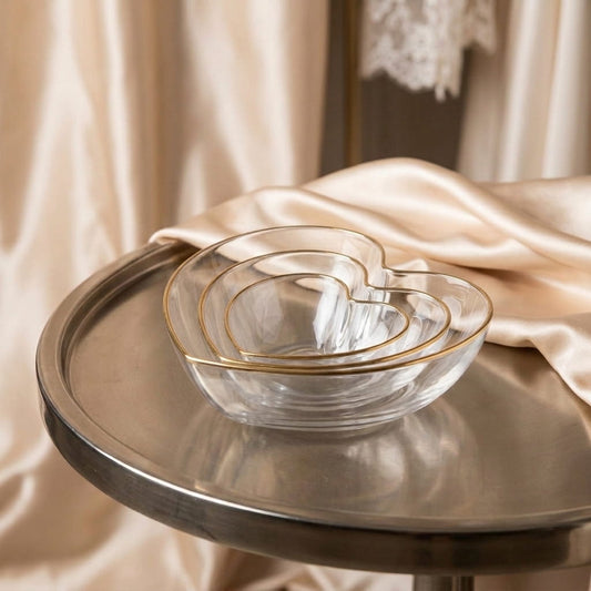 Heart Shape Bowl- Set of 3