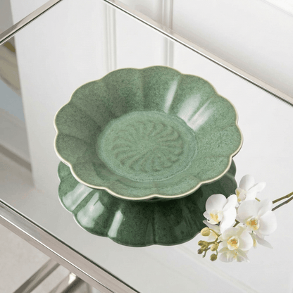 Lotus Shape Bowl - 11 in