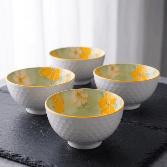 prdct_Peach Harmony Ceramic Bowl - Set of 4