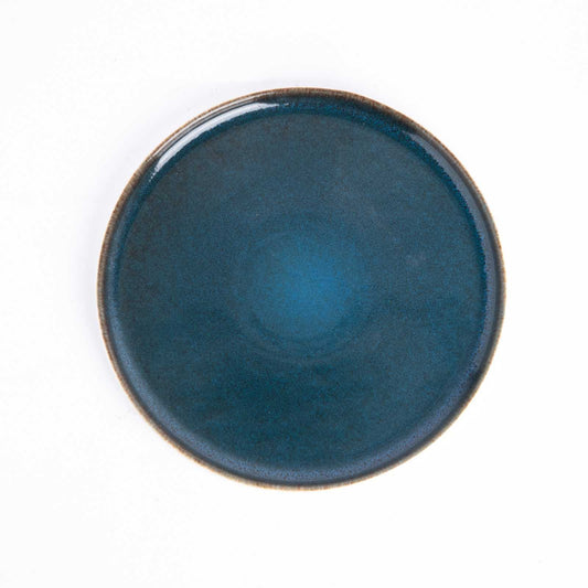 Sapphire Collection - Blue - Corner Plate - 8.5 inch