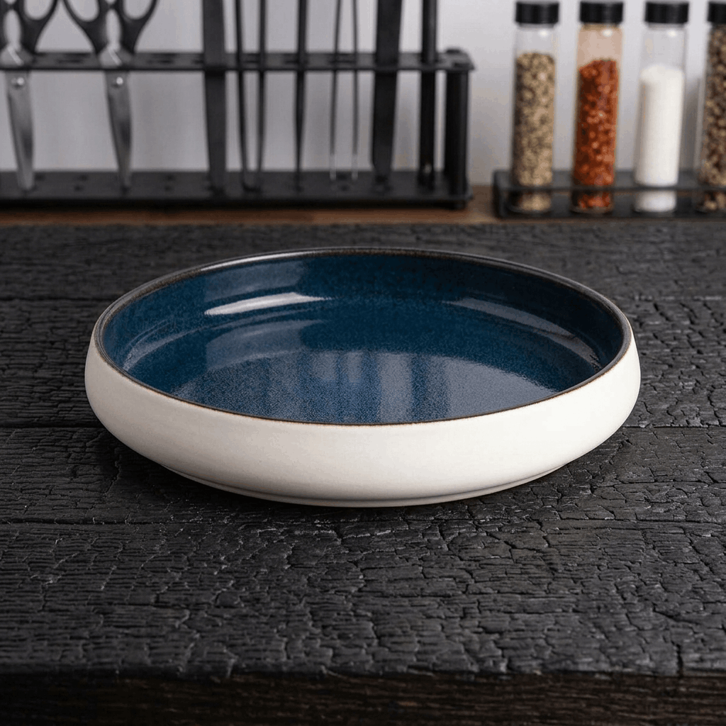 Sapphire Collection - Blue - Deep Dish - 7.5 inch