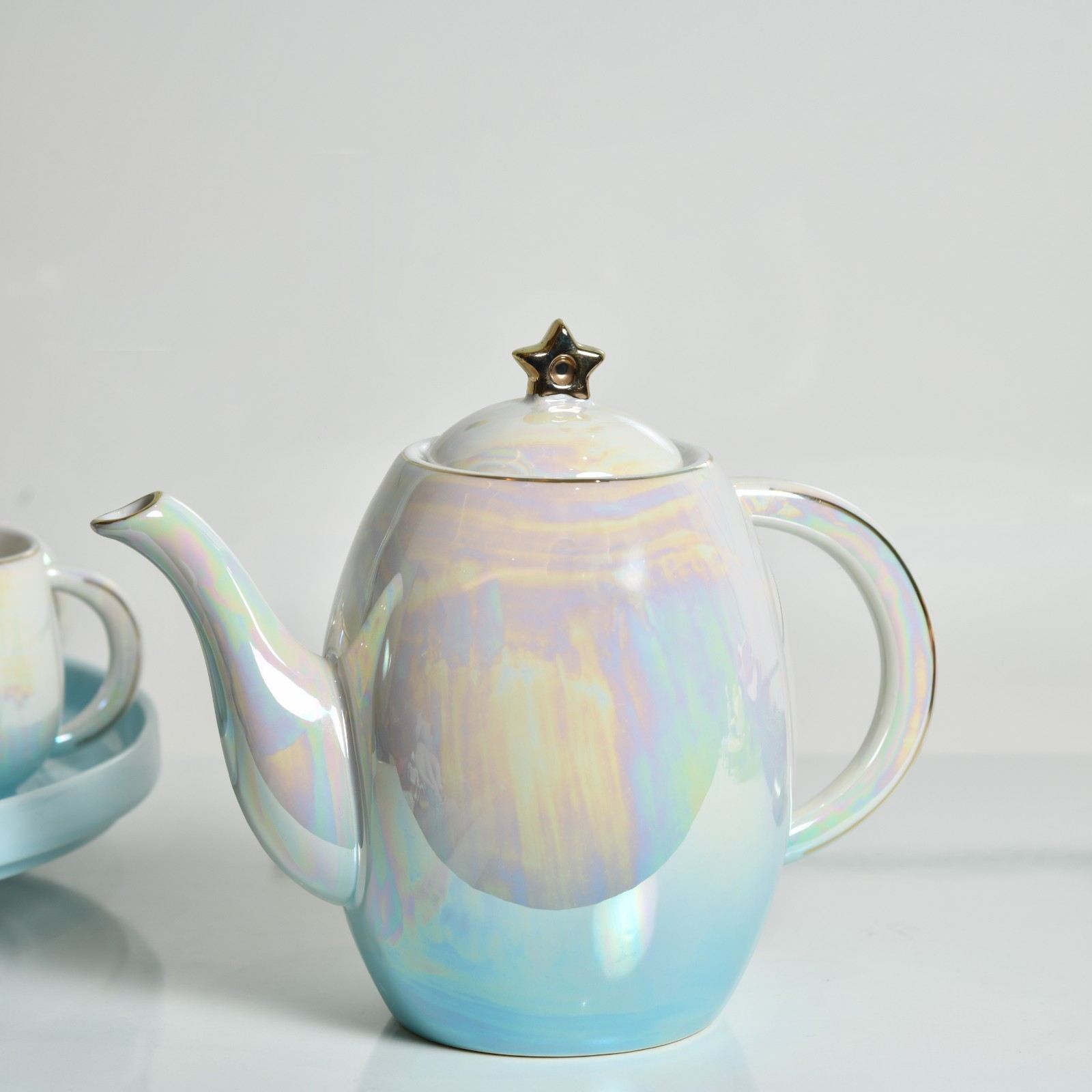 Ivory Mist Tea Set